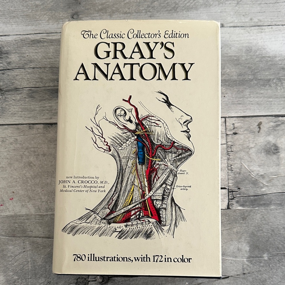 Rare Vintage 1977 The Classic Collector's Edition Gray's Anatomy by Henry Gray